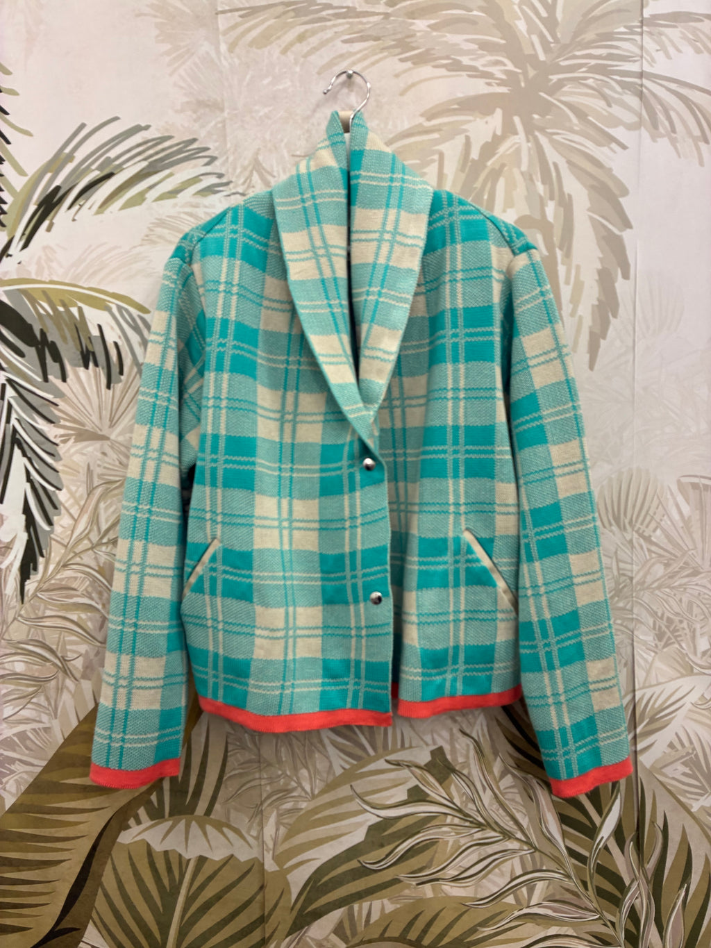 Checkered Short Coat