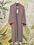 Zigzag Kimono Coat