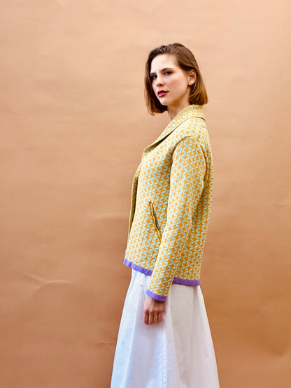 Tile Short Coat