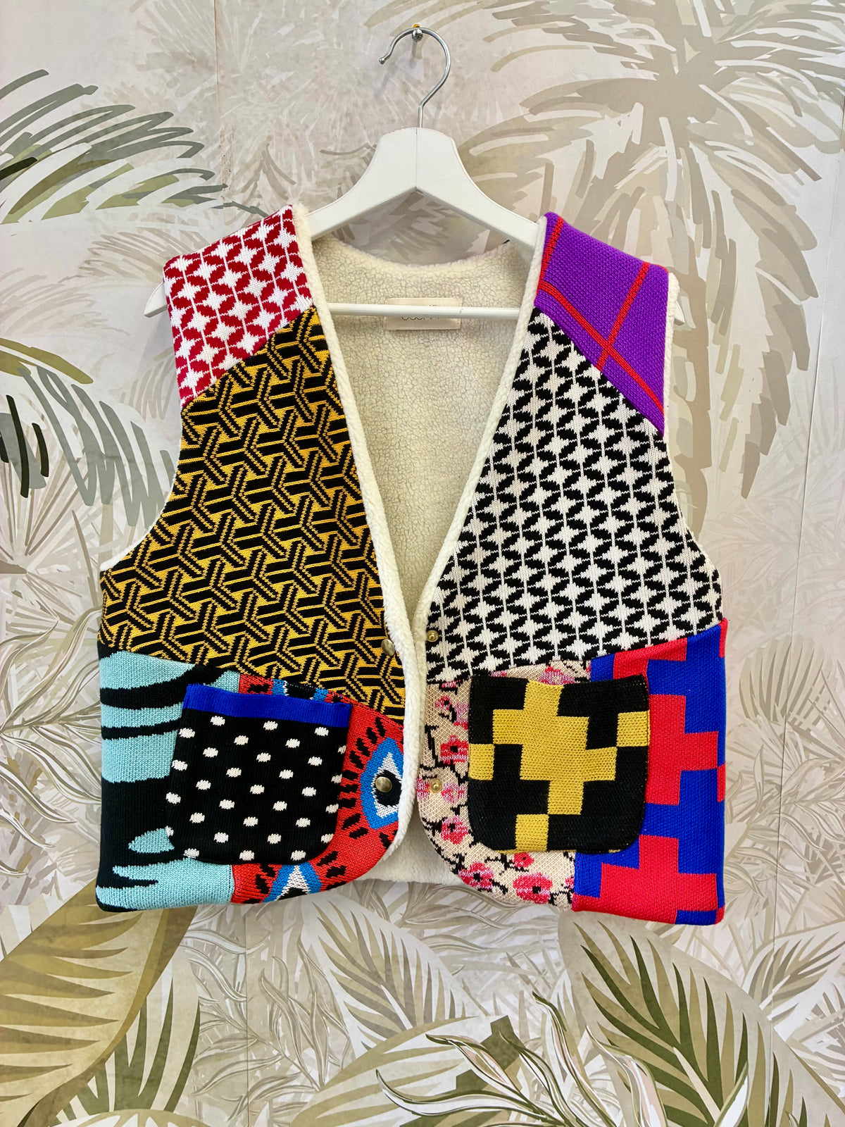 Martha Patchwork Vest No.11