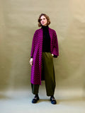 Zigzag Kimono Coat
