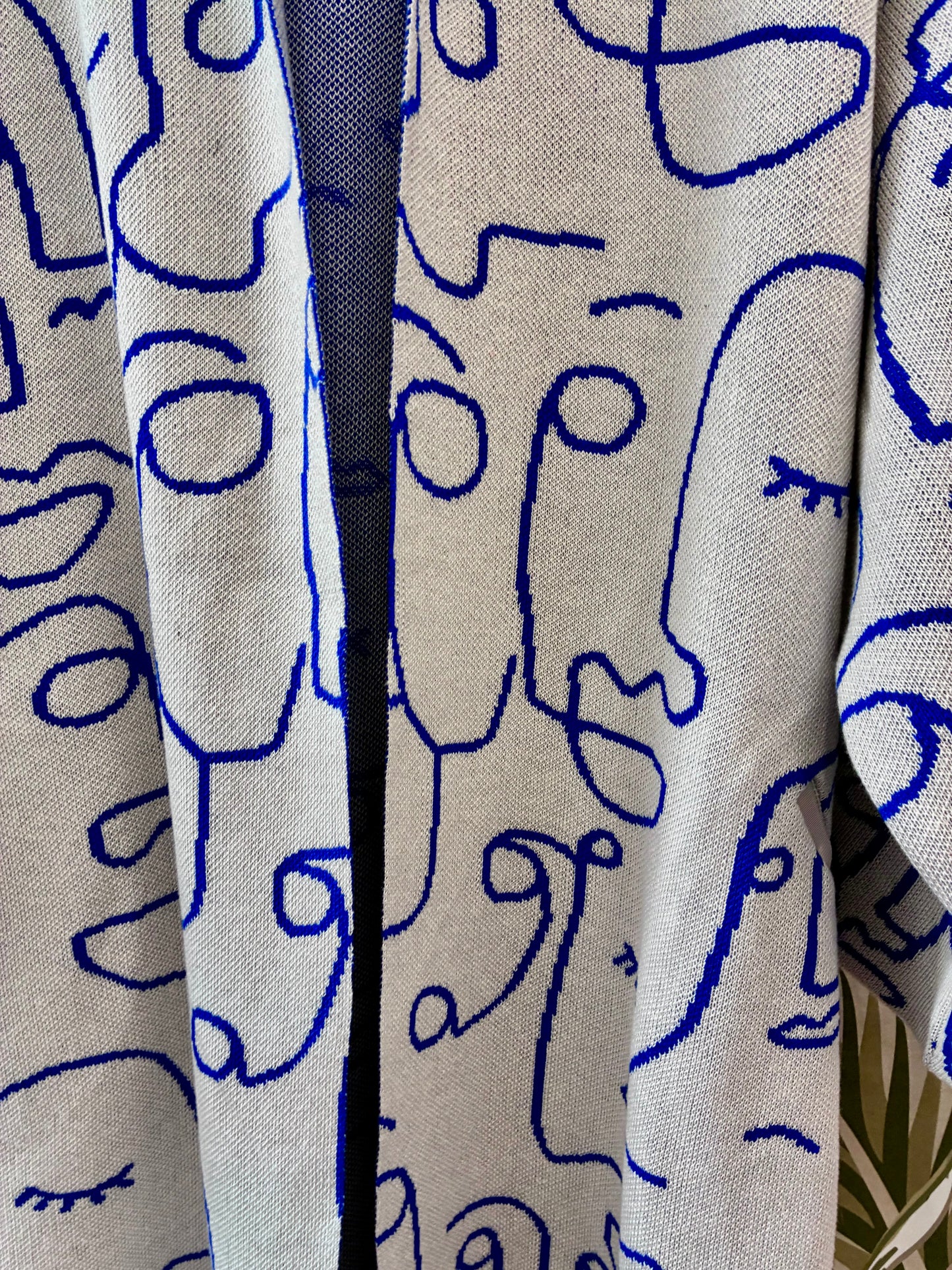 Faces Kimono Coat