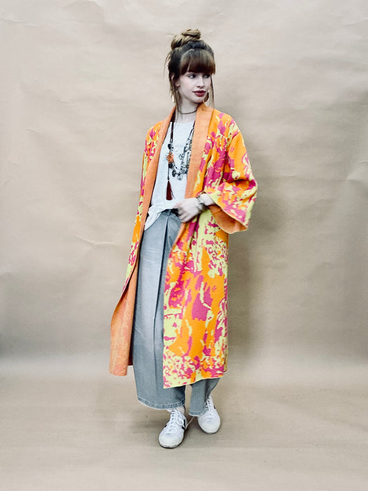 Painted Kimono Coat