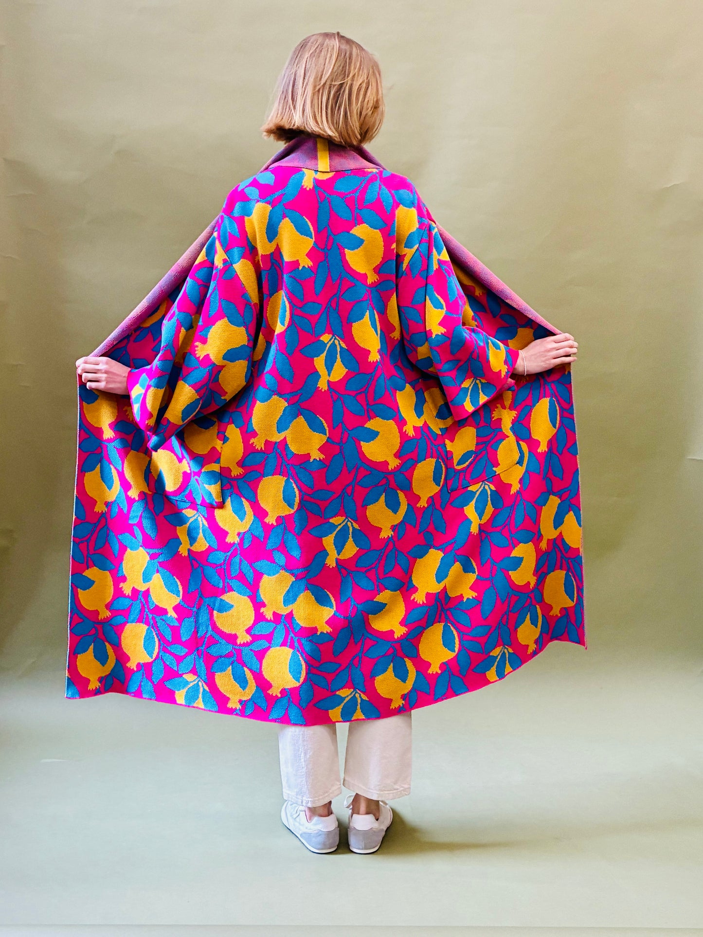 Pomegranates Kimono Coat