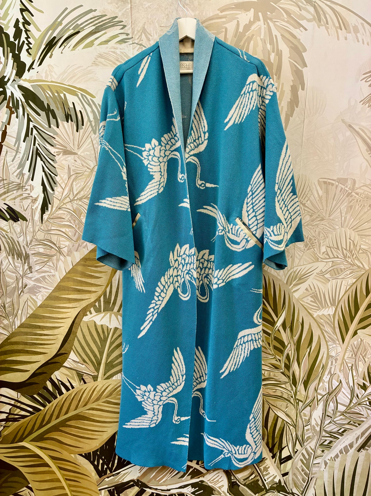 Crane Kimono Coat
