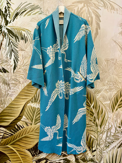 Crane Kimono Coat