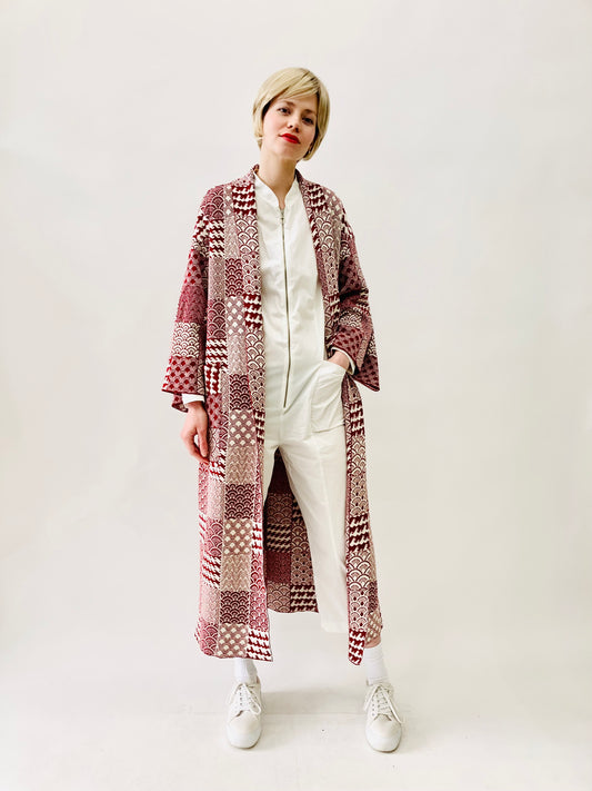 Wave Kimono Coat