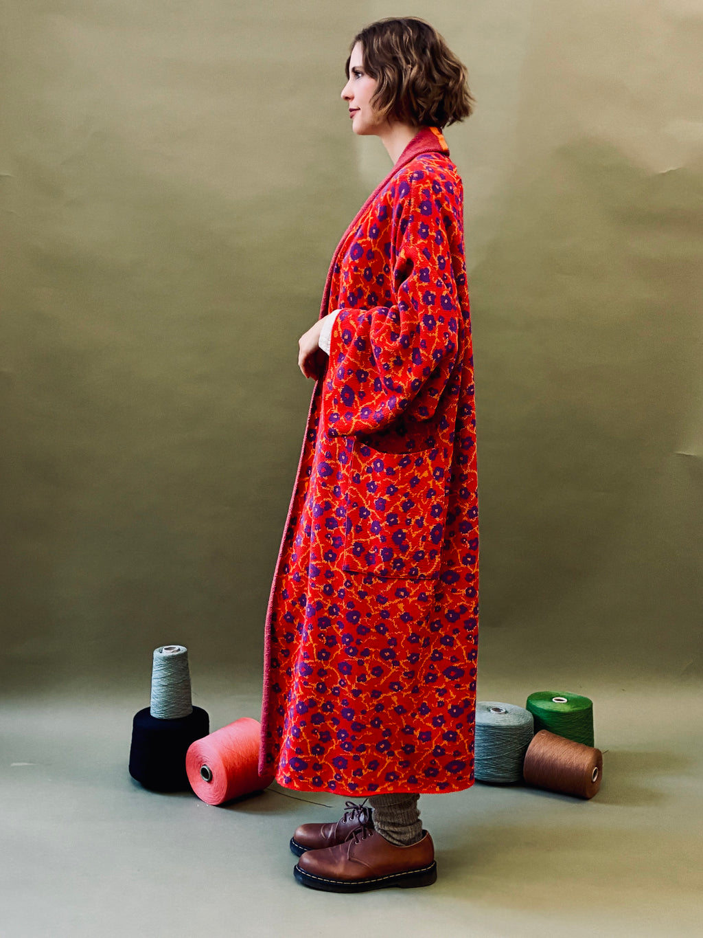 Cherry Blossom Kimono Coat
