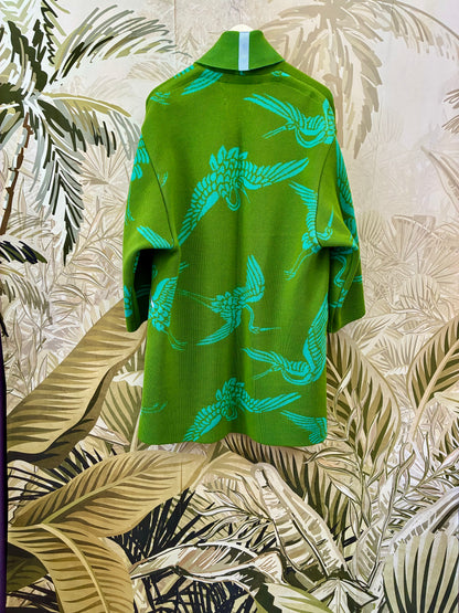 Crane Kimono Coat