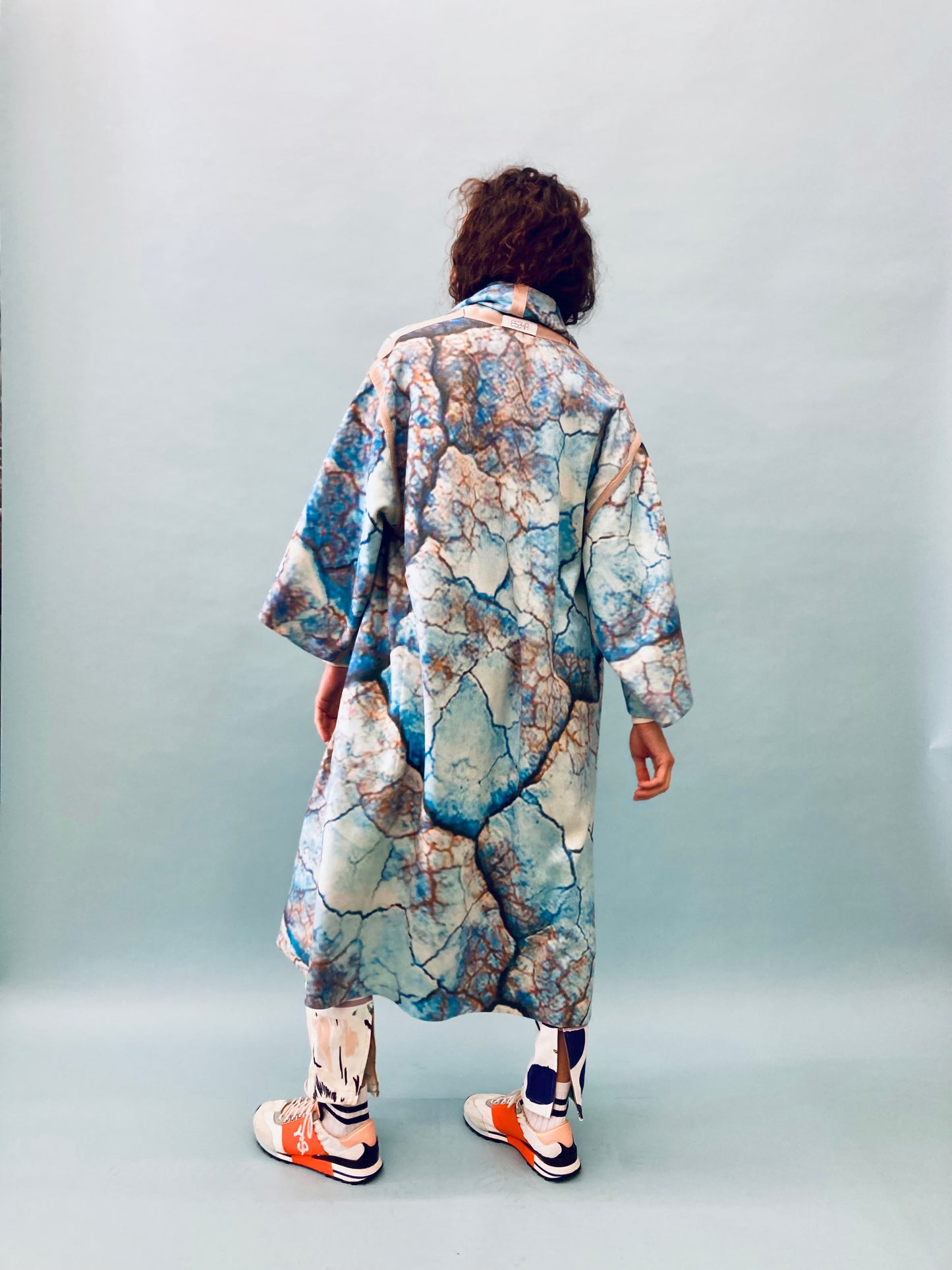 Blue Earth Double Sided Kimono