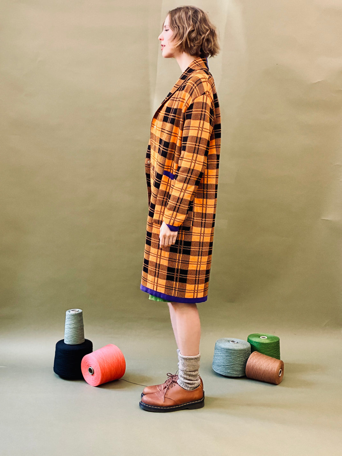 Checkered Coat