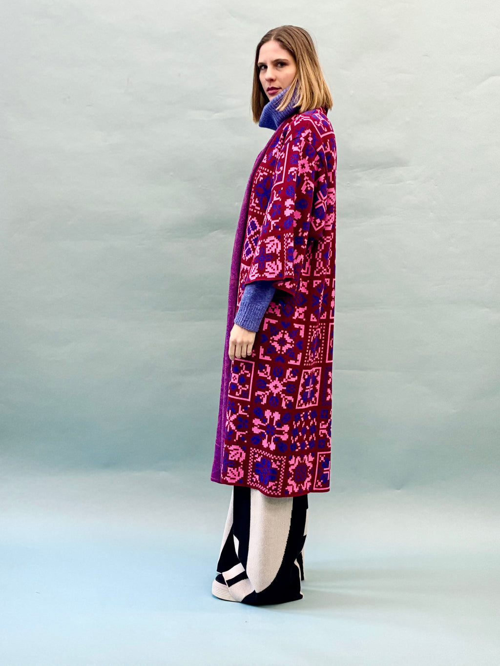 Folk Kimono Coat
