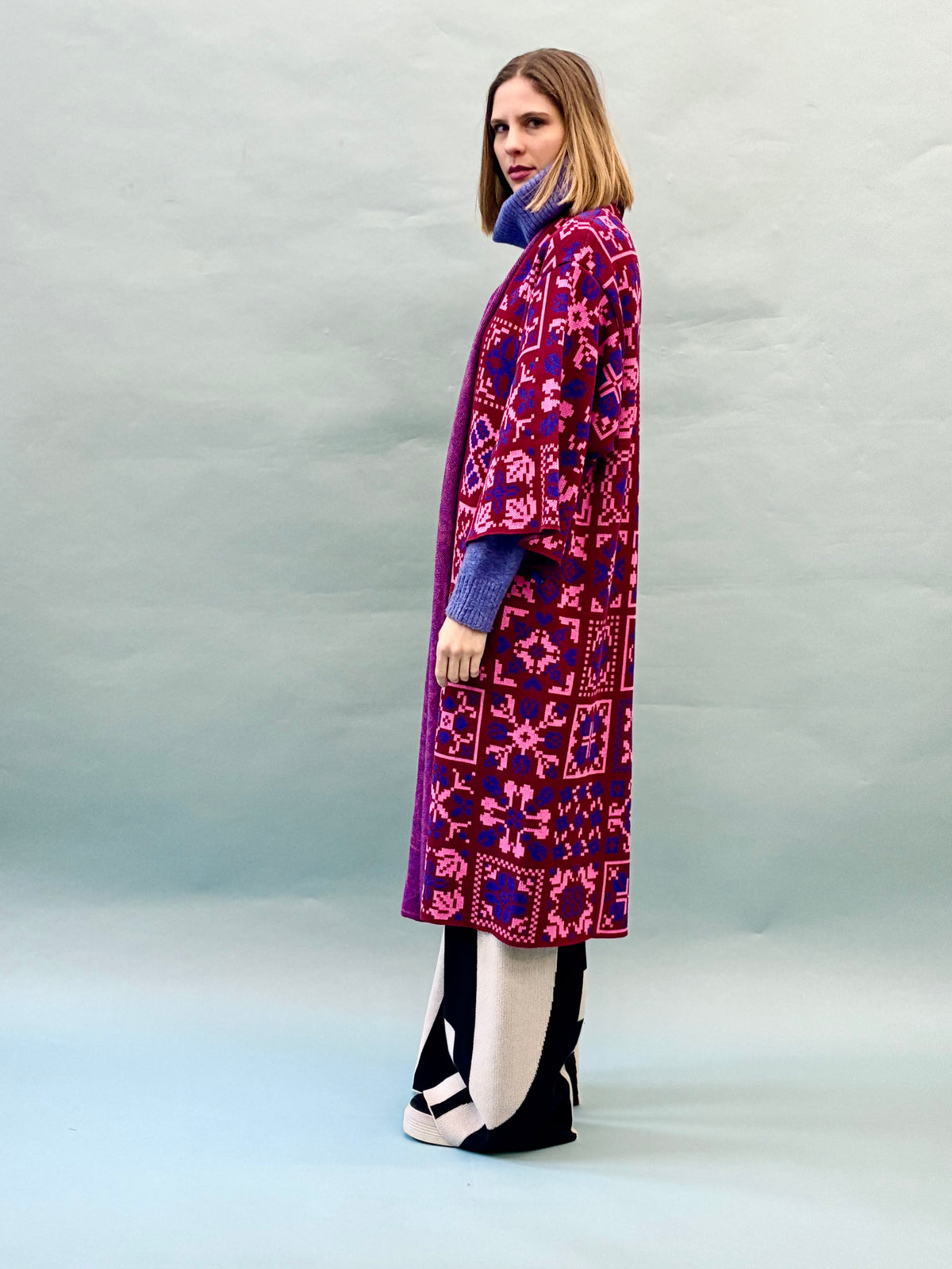 Folk Kimono Coat