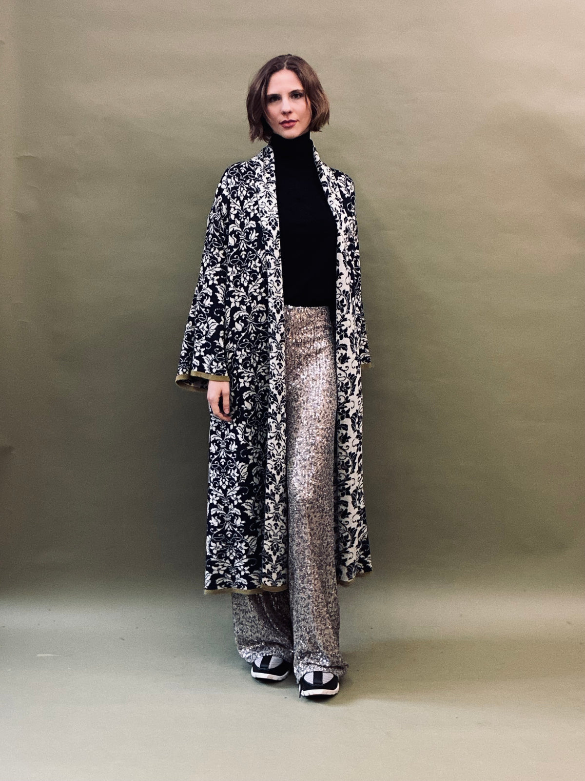 Baroque Kimono Coat