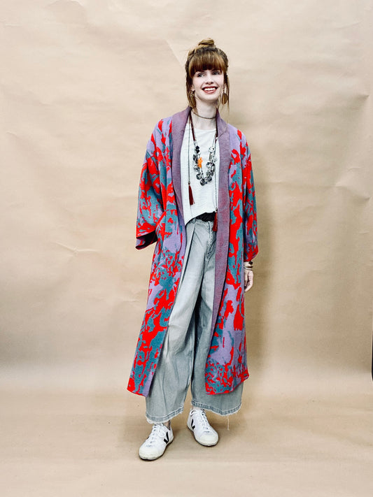 Painted Kimono Coat