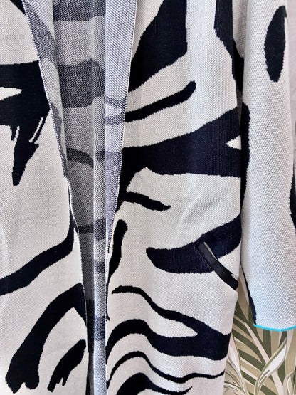 Brush Kimono Coat