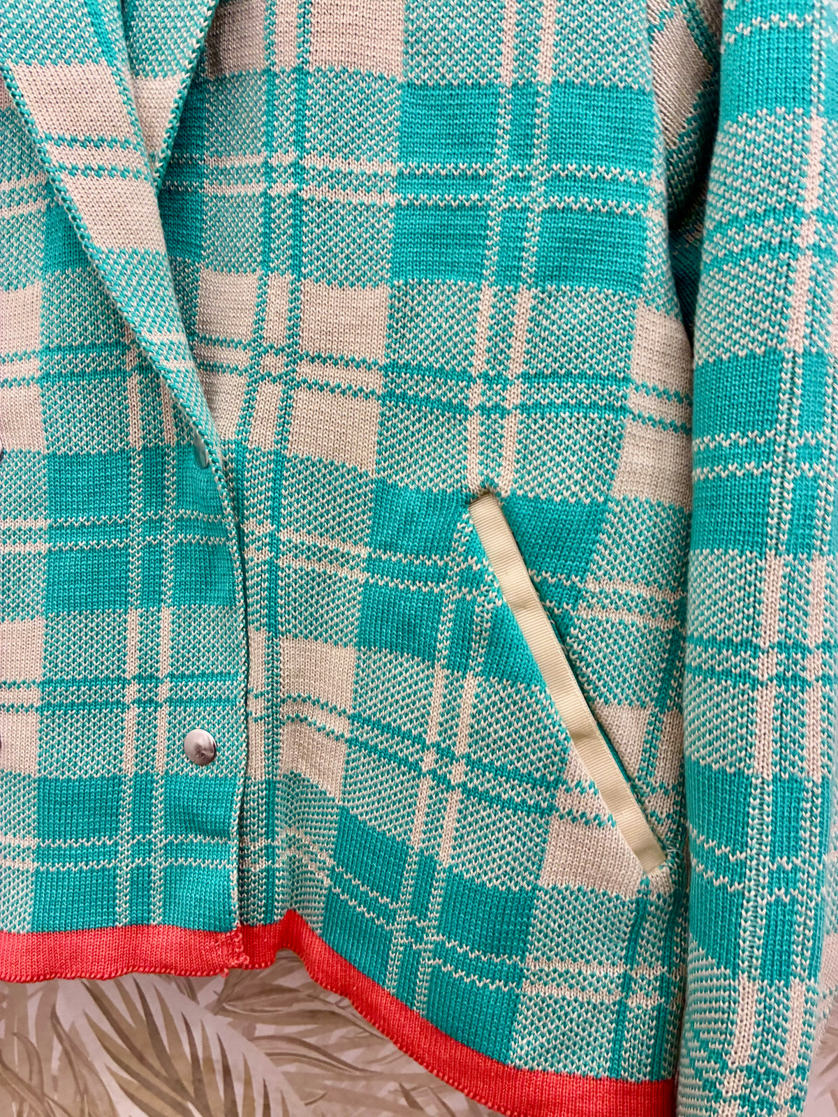Checkered Short Coat