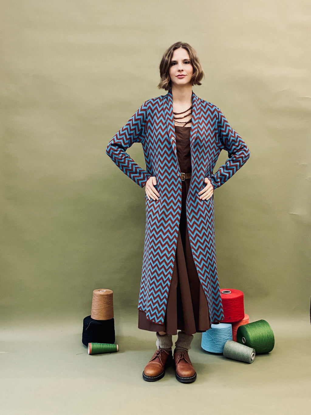 Zigzag Light Coat