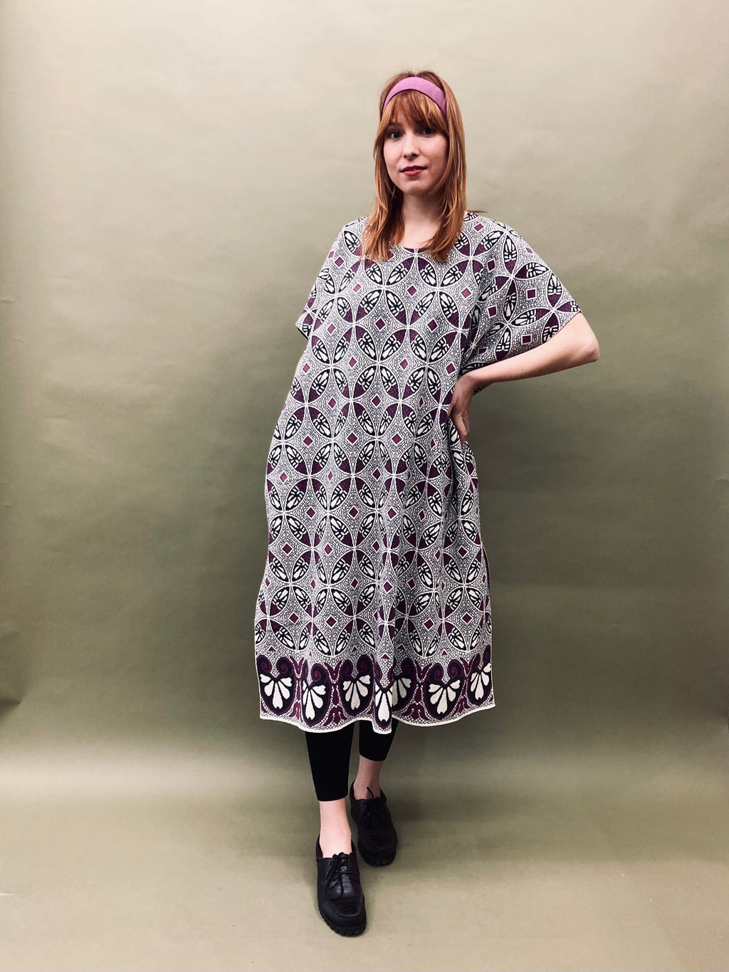 Edith Poncho Dress