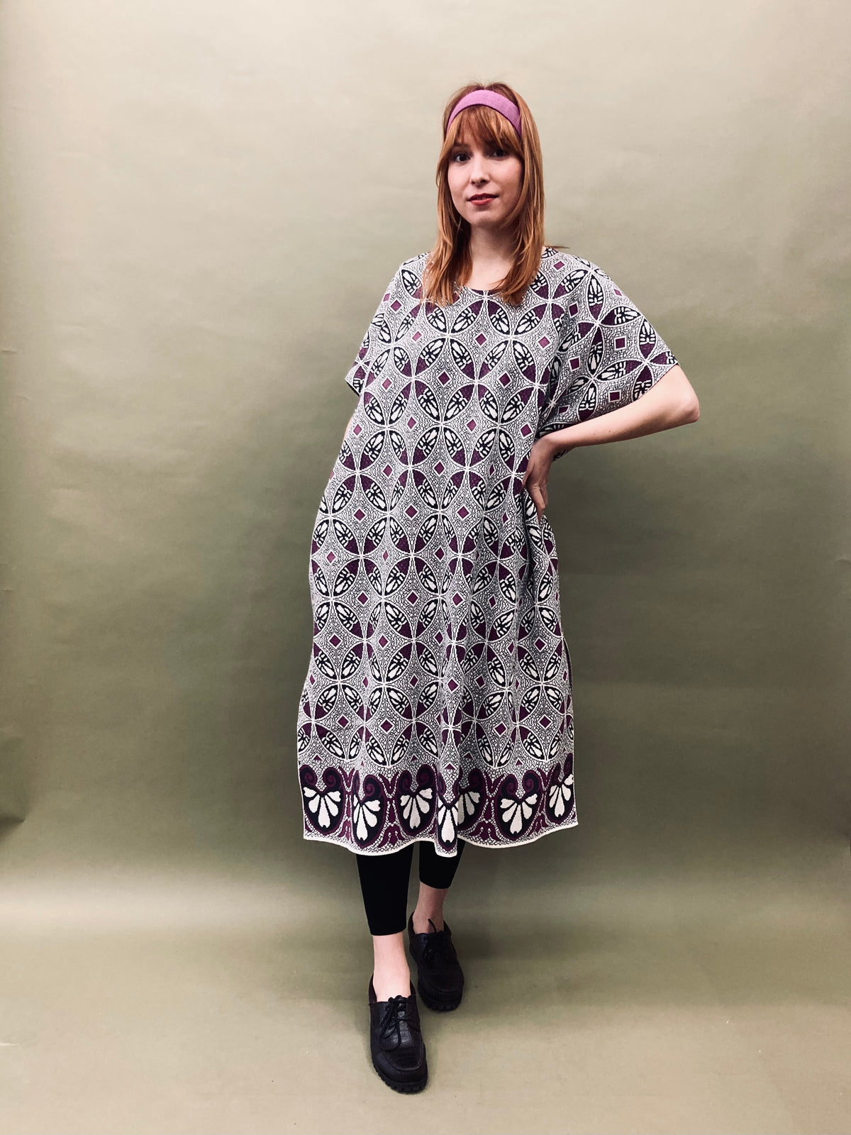 Edith Poncho Dress