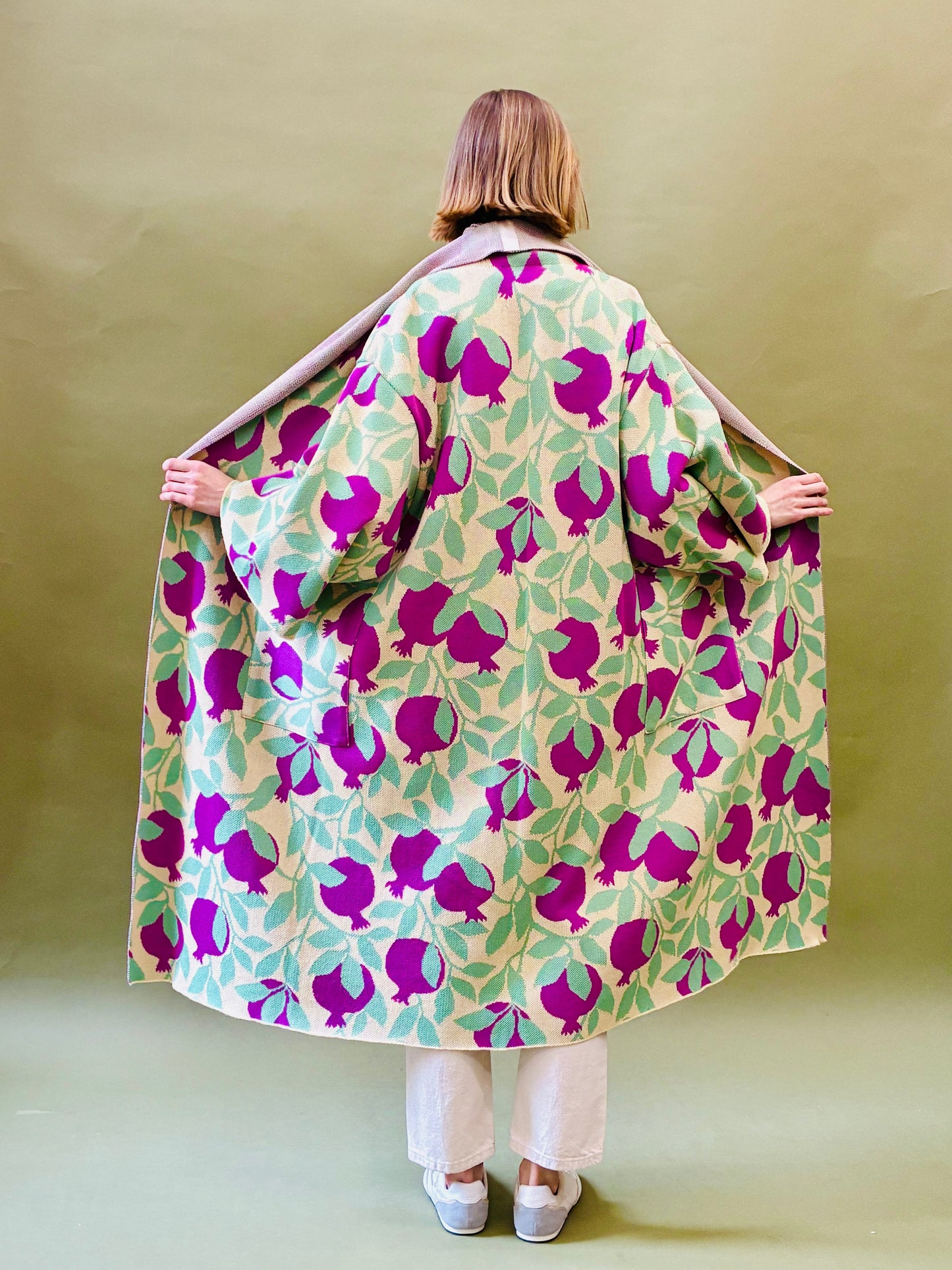 Pomegranates Kimono Coat