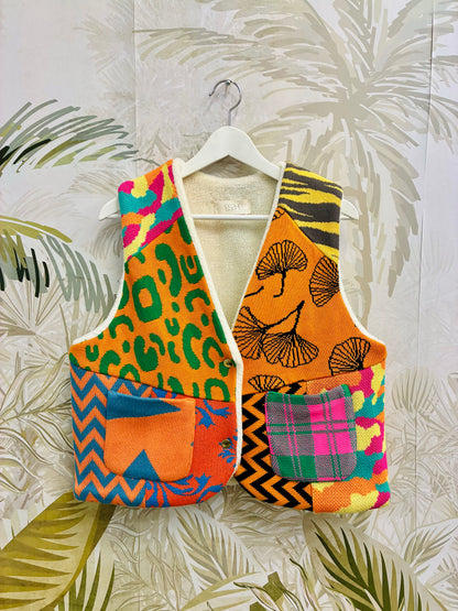 Martha Patchwork Vest No.04