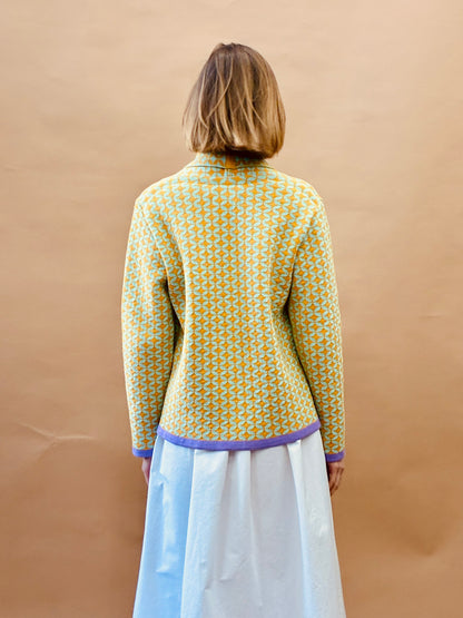 Tile Short Coat