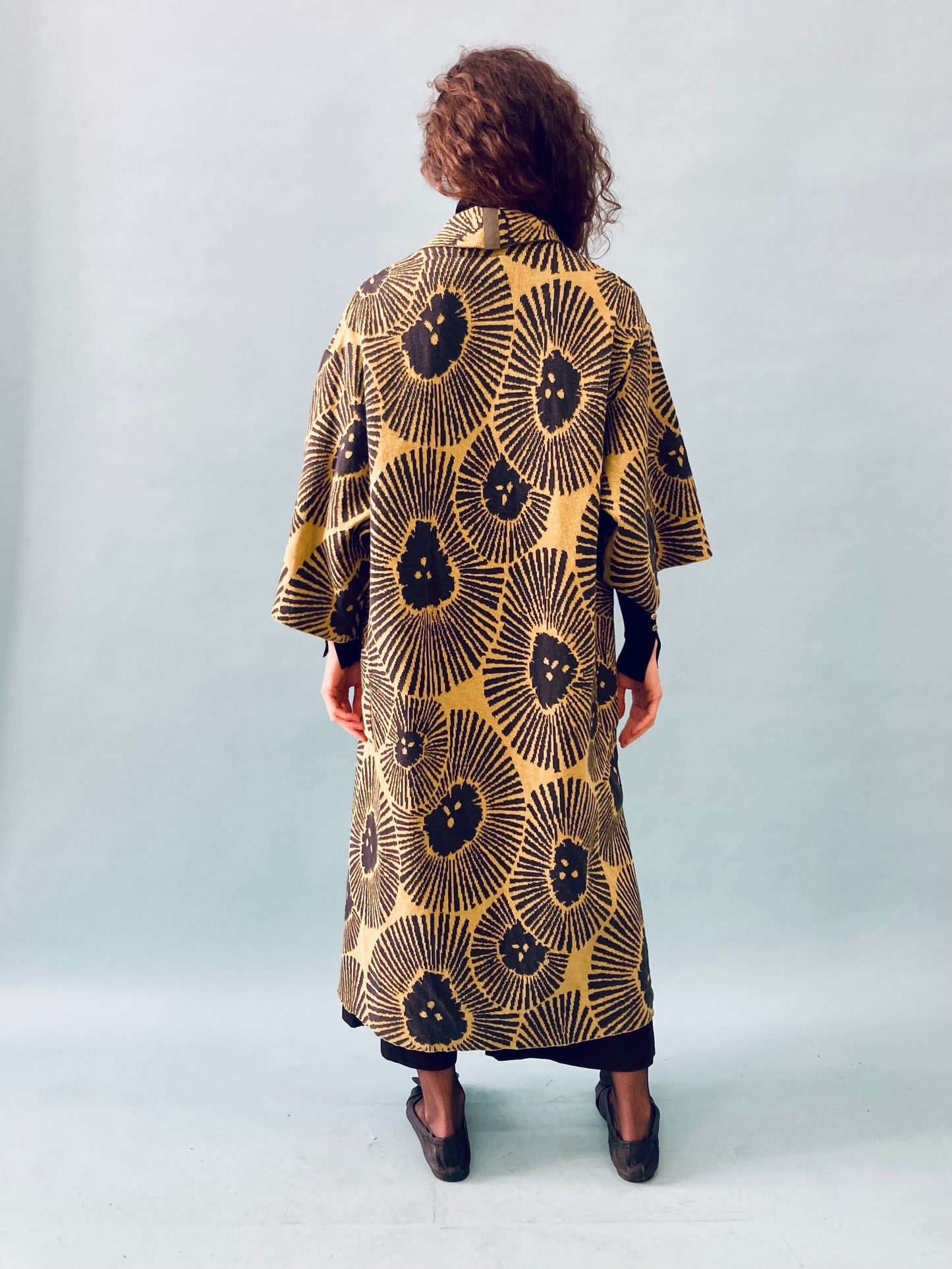 Sunflower Kimono Coat