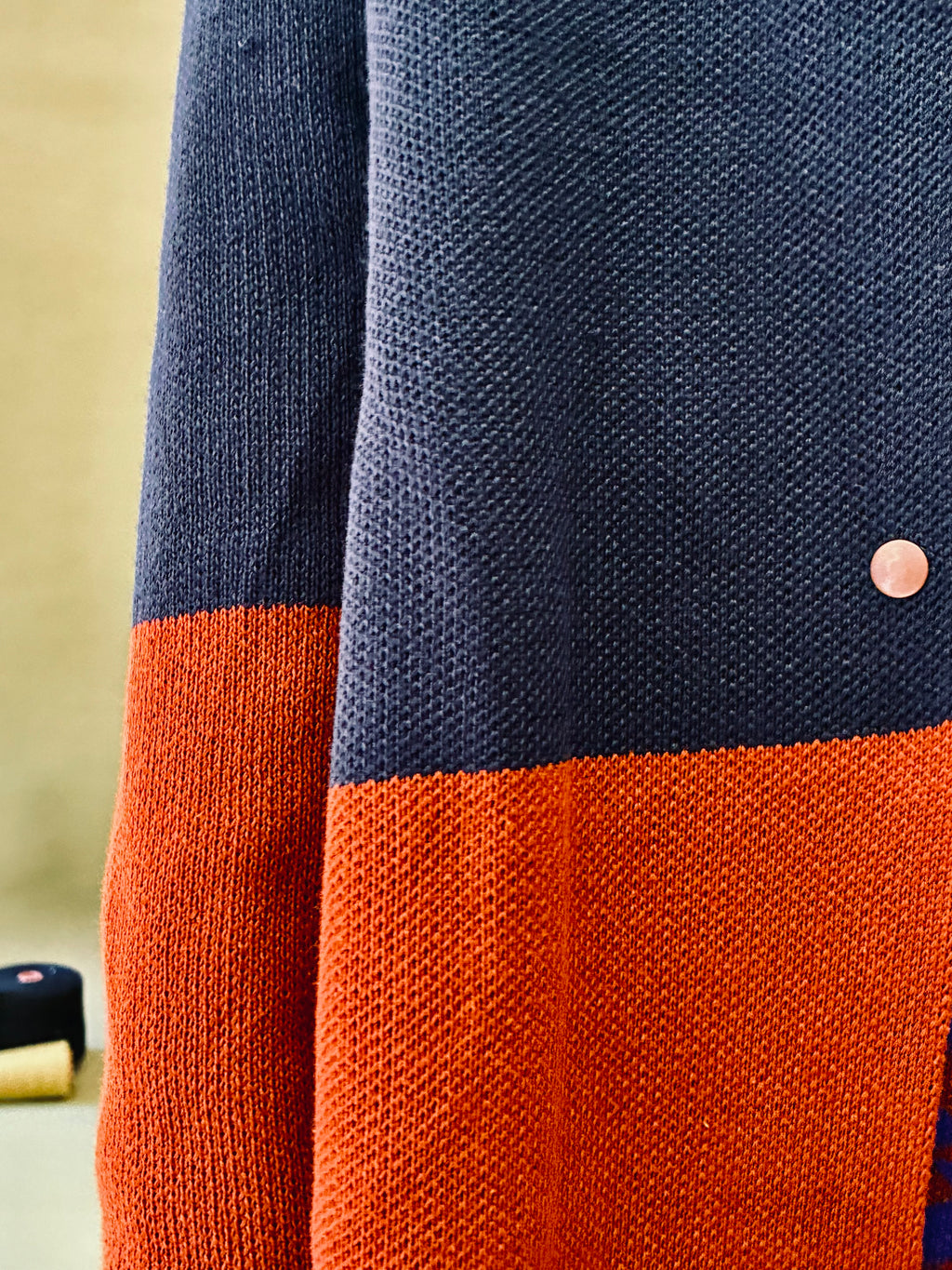 Colour Block Coat