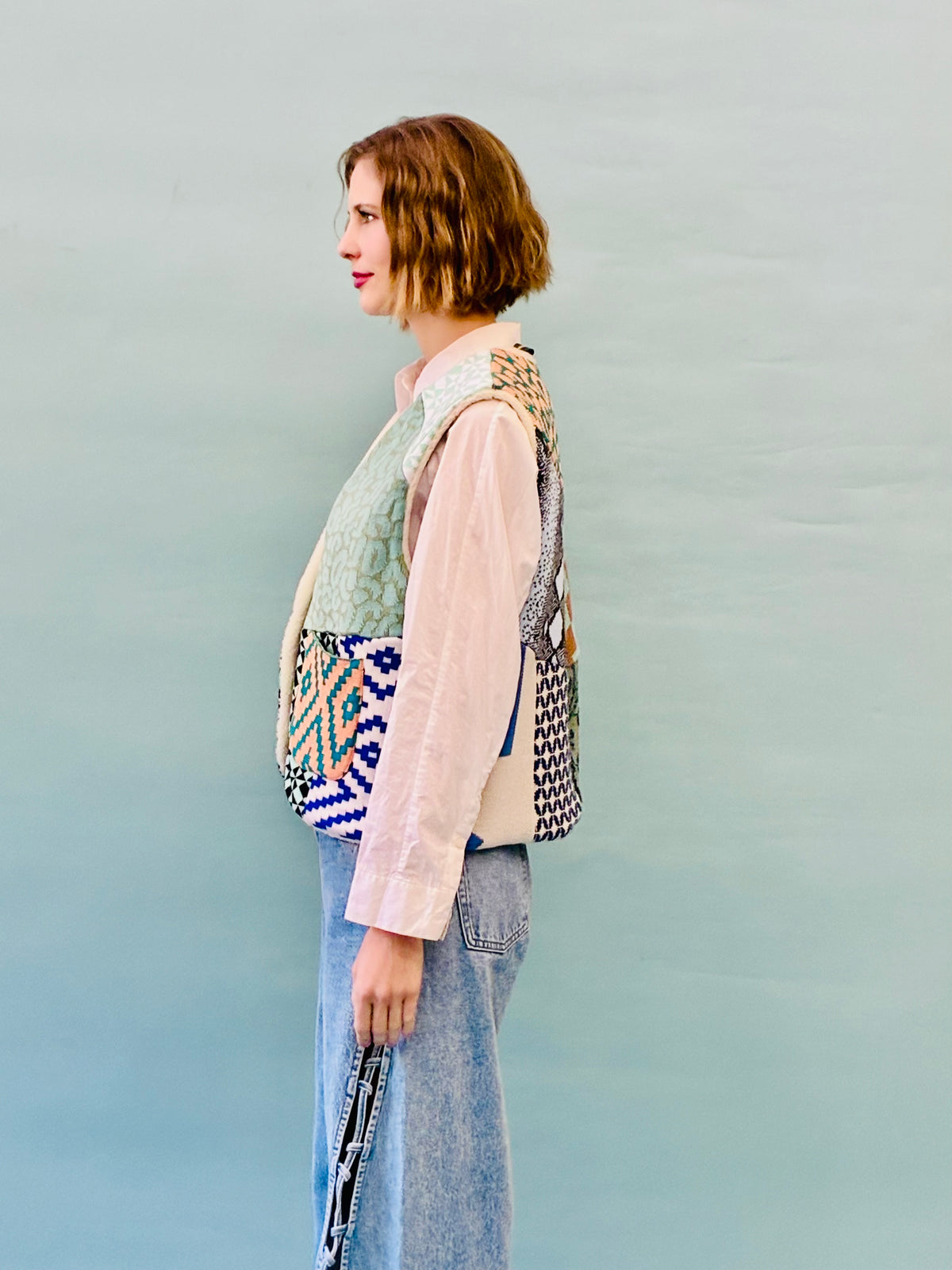 Martha Patchwork Vest No.14