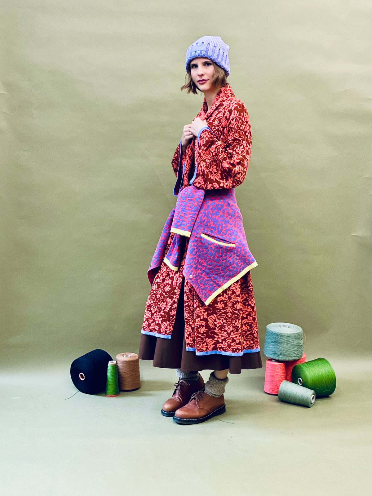 Baroque Kimono Coat
