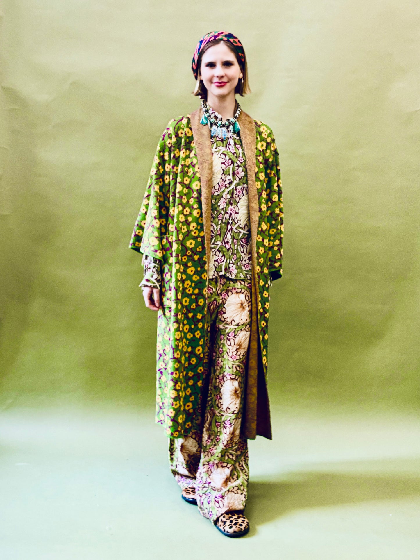 Cherry Blossom Kimono Coat