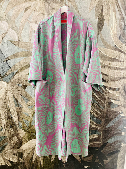 Sunflower Kimono Coat