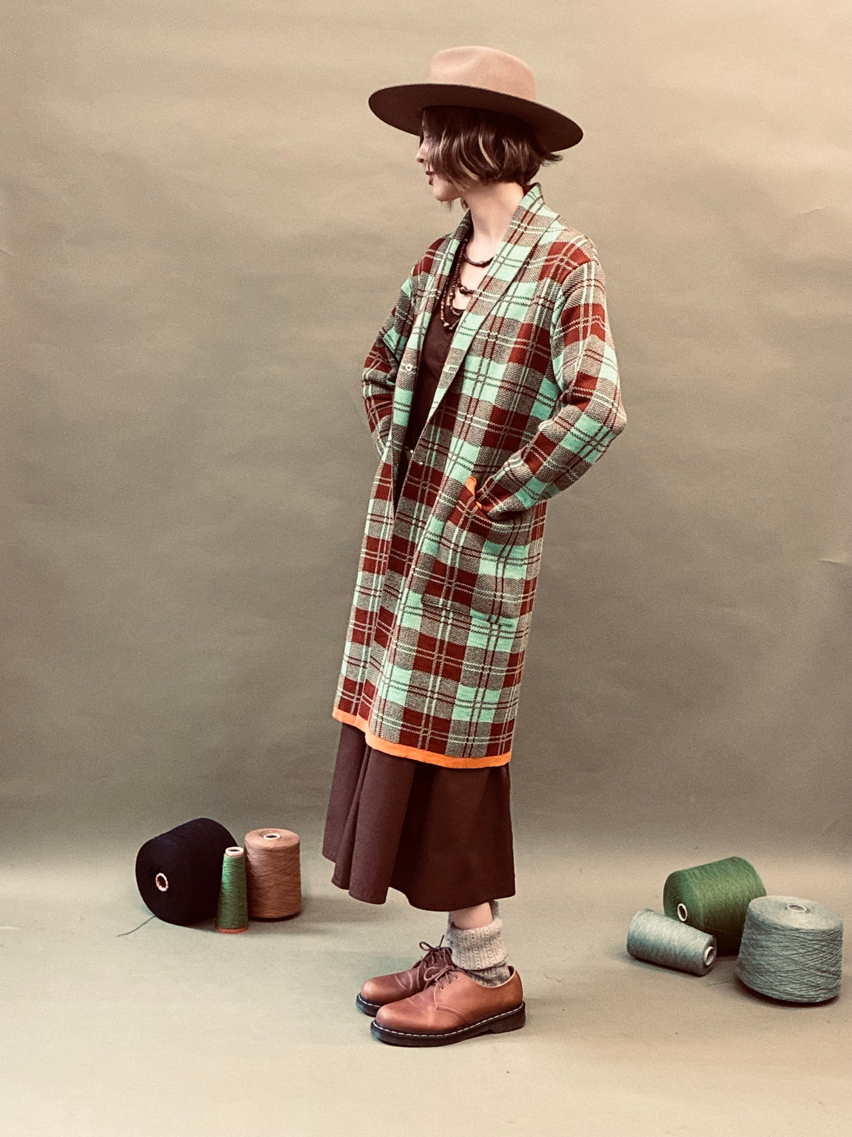 Checkered Coat