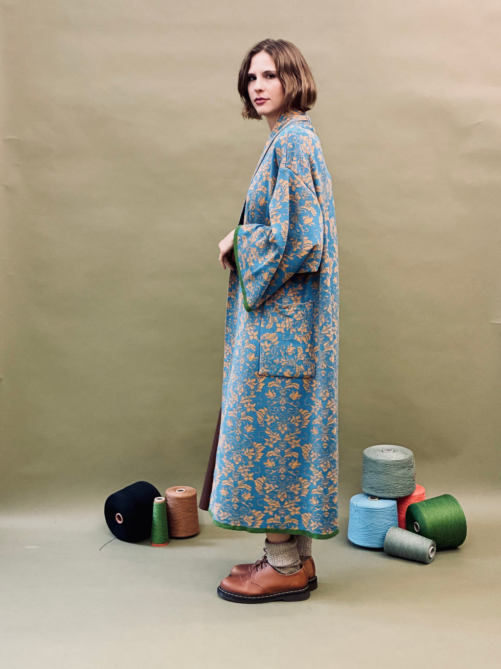 Baroque Kimono Coat