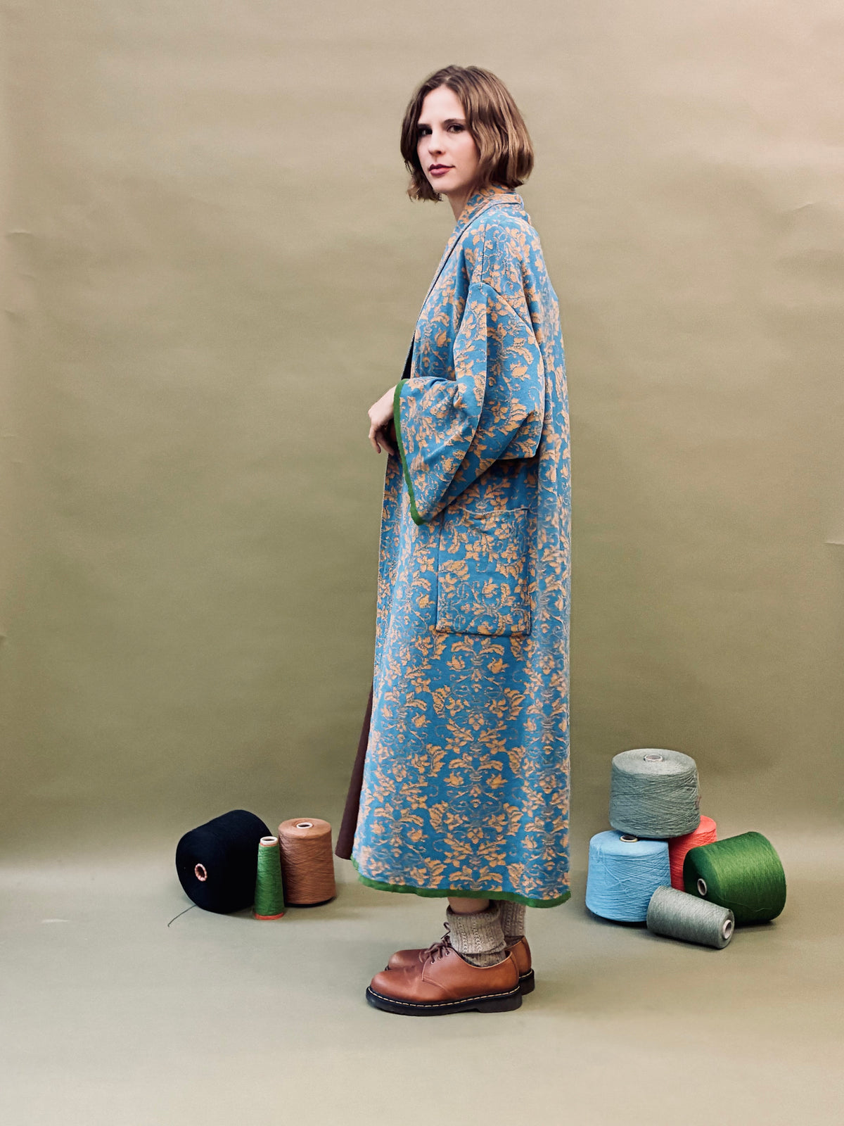 Baroque Kimono Coat