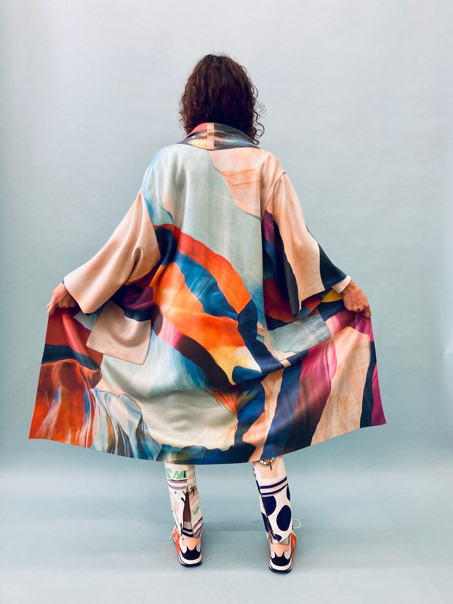 Ikat Double Sided Kimono