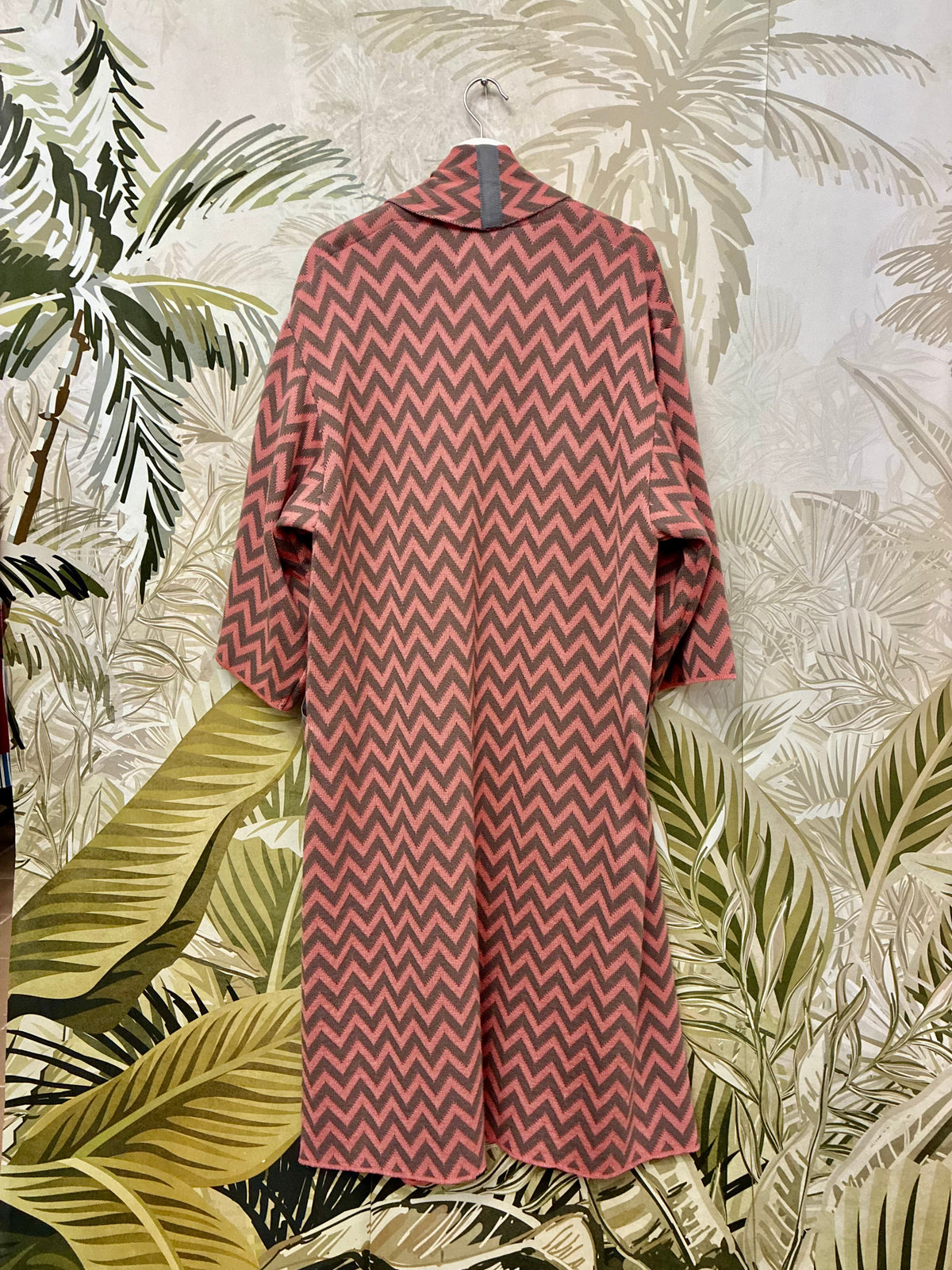 Zigzag Kimono Coat