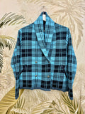 Checkered Short Coat