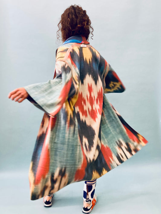 Ikat Double Sided Kimono