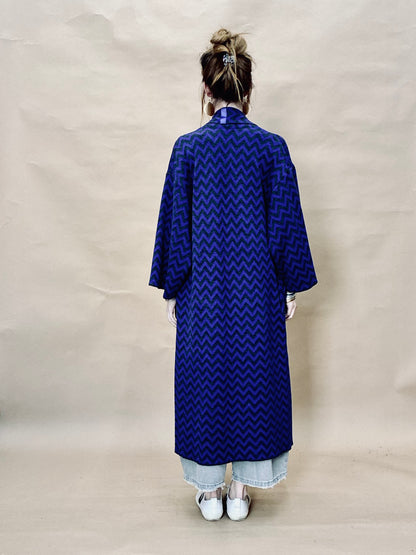 Zigzag Kimono Coat