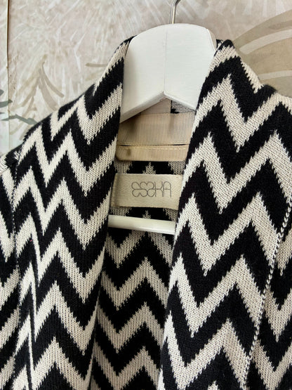 Zigzag Kimono Coat