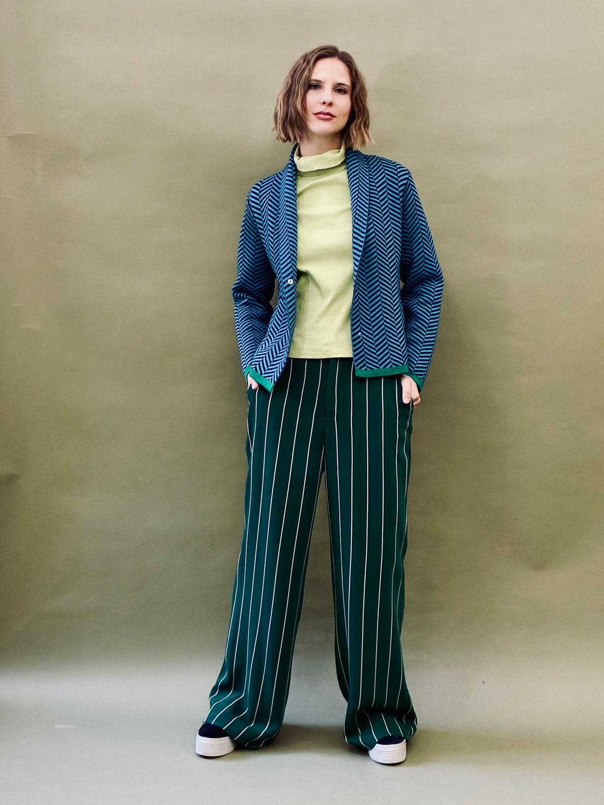 Fishbone Short Coat