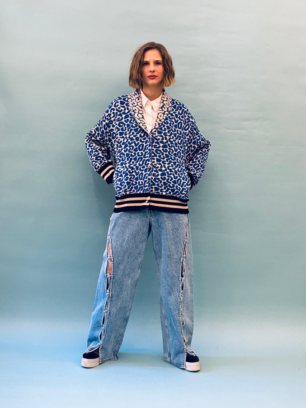 Leo Baggy Bomber Jacket
