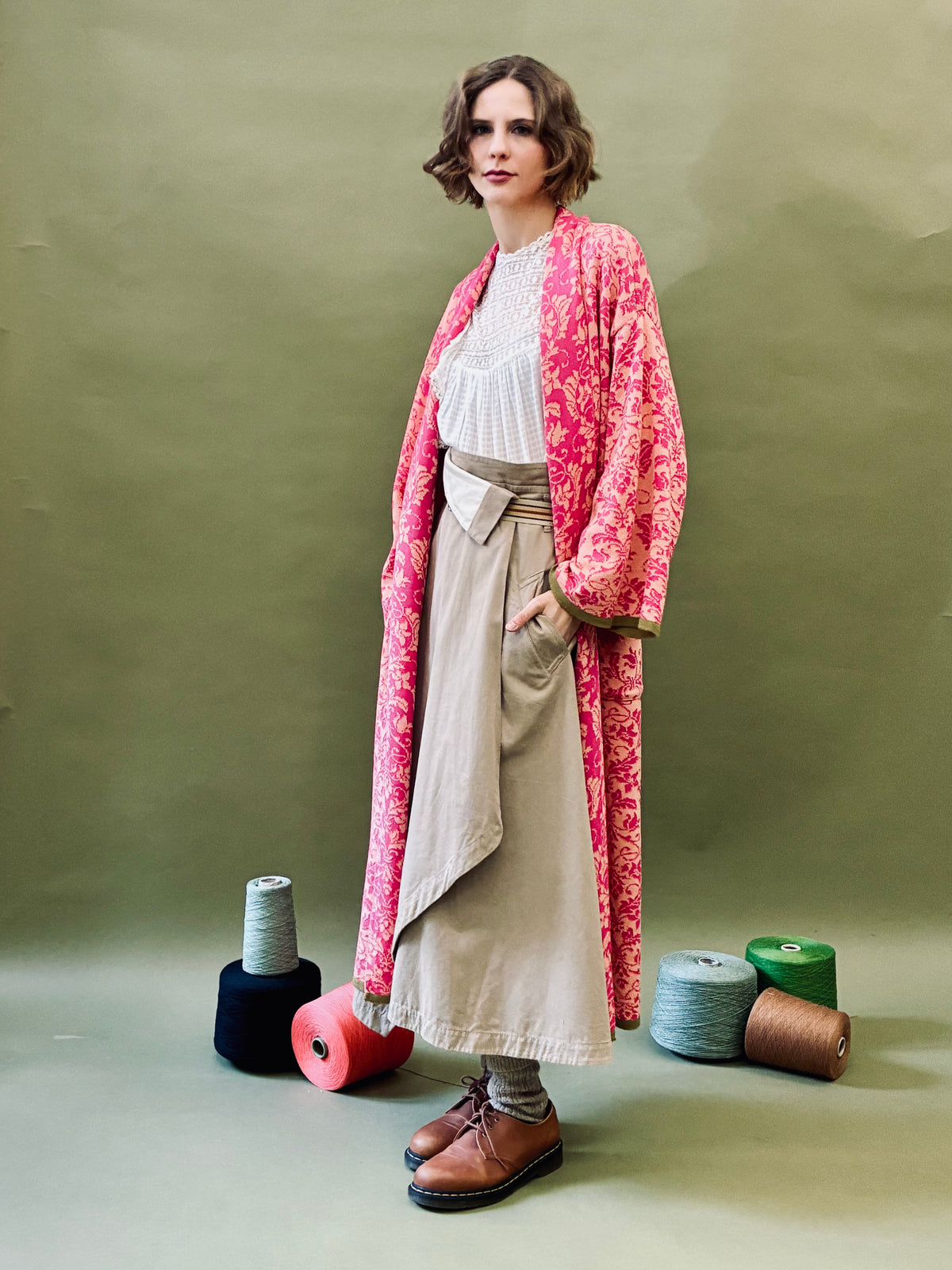 Baroque Kimono Coat