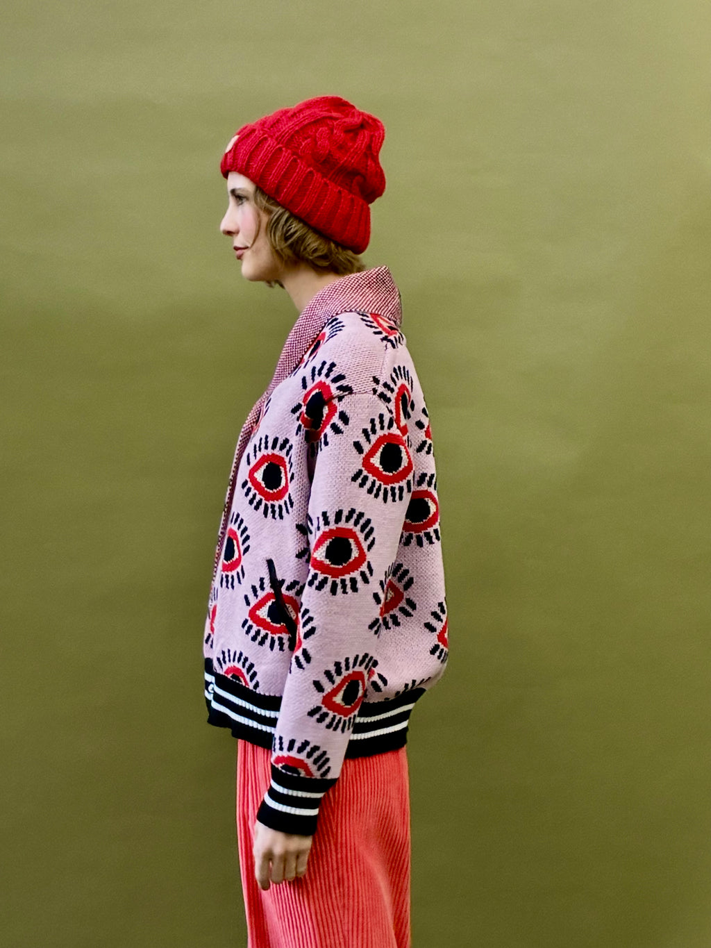Eyes Bomber Jacket