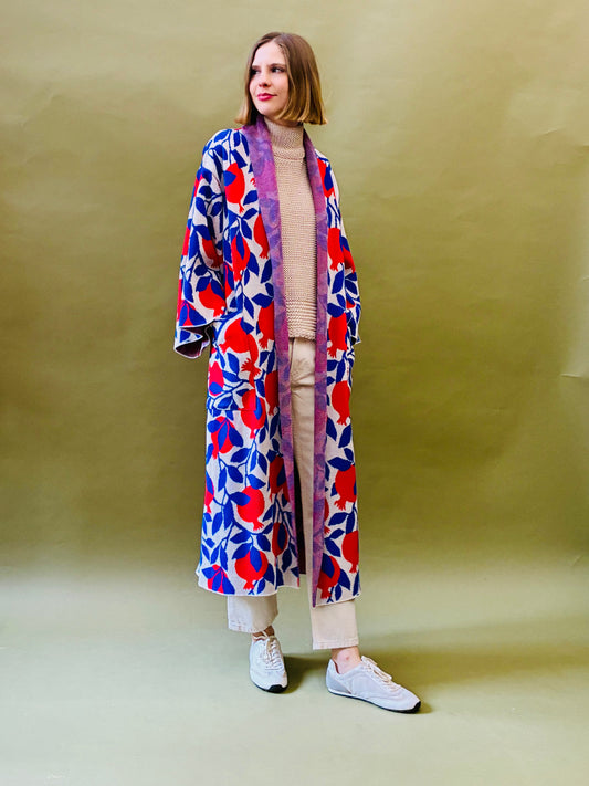 Pomegranates Kimono Coat