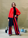 Colour Block Coat