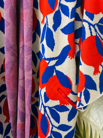 Pomegranates Kimono Coat