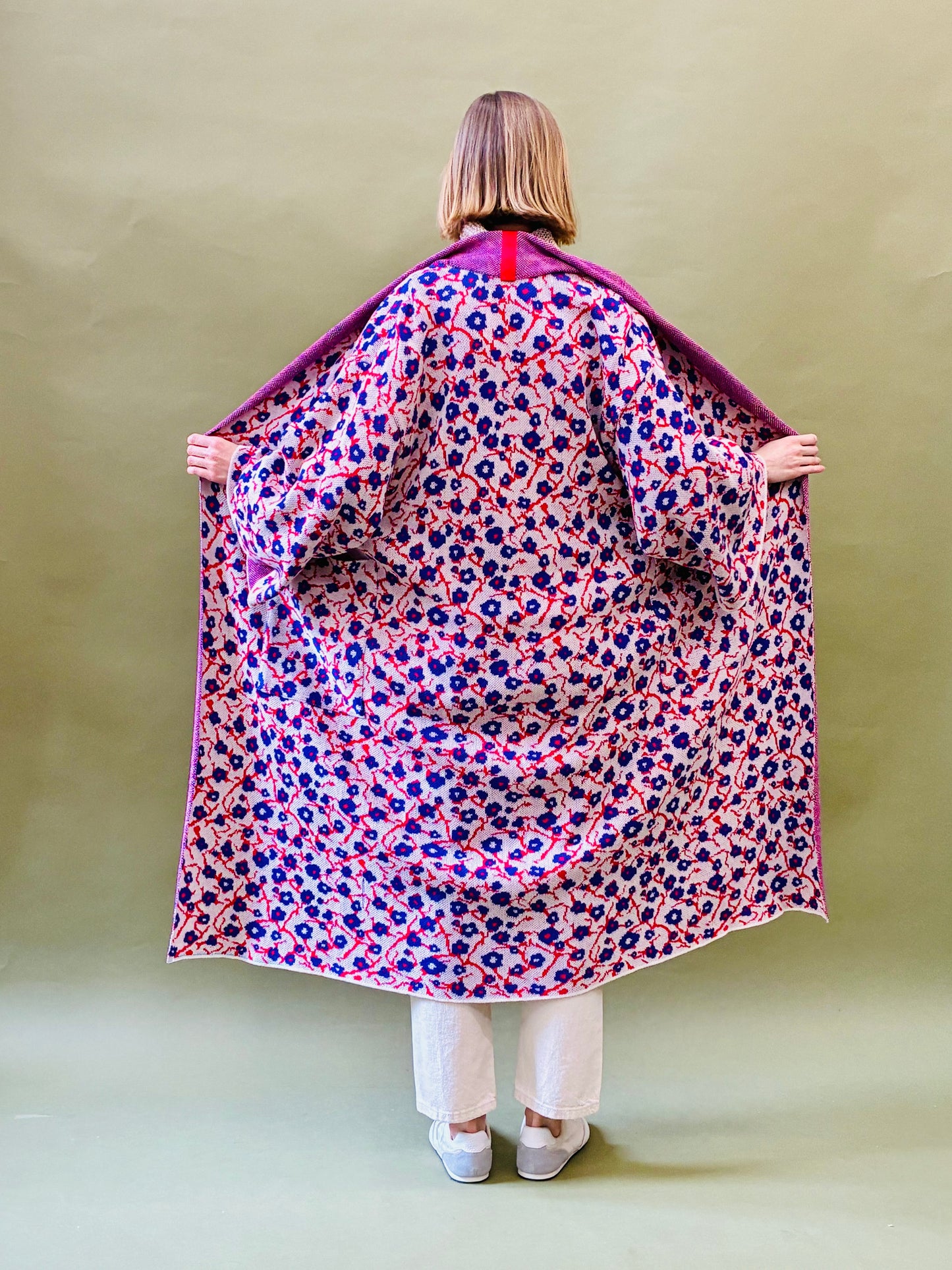 Cherry Blossom Kimono Coat